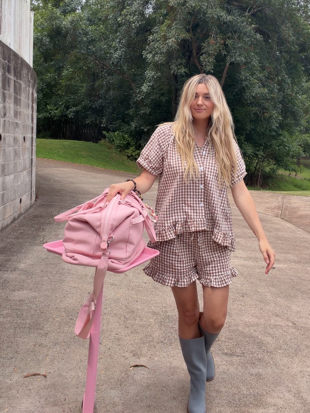 GINGHAM SET